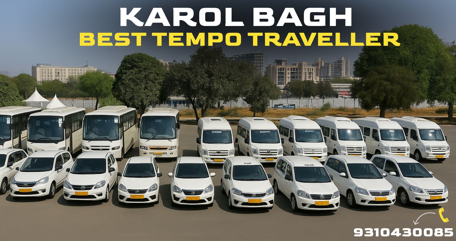 Tempo Traveller on Rent Near Karol Bagh, Delhi 