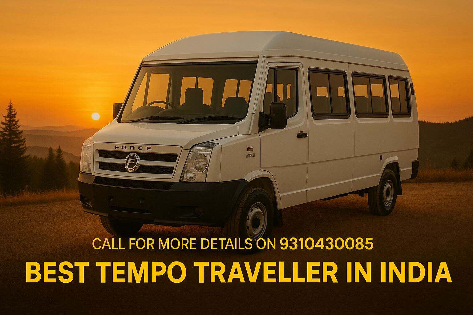 Tempo Traveller on Rent Near Haiderpur Badli, Delhi