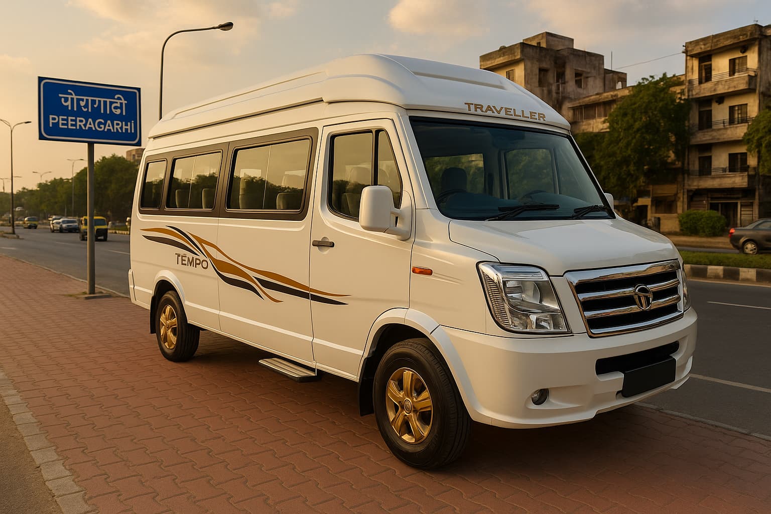  Book Tempo Traveller On Rent Near Peeragarhi Delhi