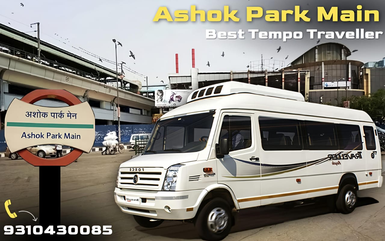 Book Tempo Traveller On Rent Near Ashok Park Main Delhi
