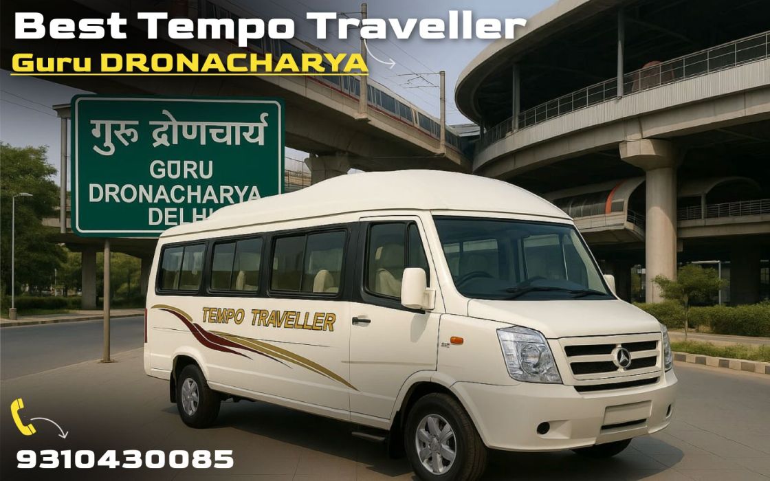Tempo Traveller on Rent Near By Guru Dronacharya