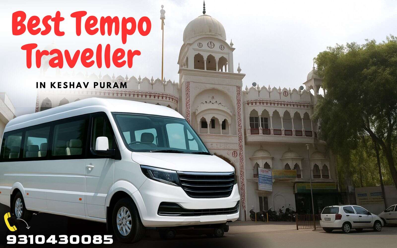  Premium Tempo Traveller On Rent Near Keshav Puram, Delhi